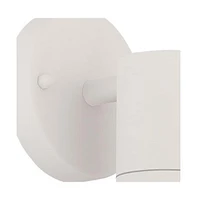 White Led One Light Outdoor Can Shape Wall Sconce