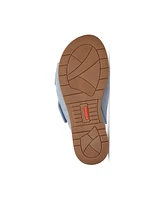 Rockport Women's Zova Slip-On Casual Flat Sandals