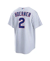 Nike Men's Nico Hoerner White Chicago Cubs Replica Player Jersey