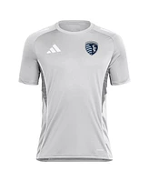 Adidas Men's Silver Sporting Kansas City 2025 Training Jersey