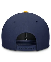 Nike Men's Navy/Gold Milwaukee Brewers Pro Performance Snapback Hat