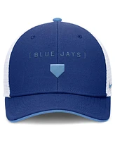 Nike Men's Royal Toronto Blue Jays Rise Diamond Plate Performance Trucker Flex Hat