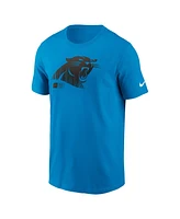 Nike Men's Blue Carolina Panthers Faded Essential T-Shirt