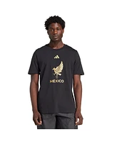 Adidas Men's Black Mexico National Team 2025 Third Jersey Dna Graphic T-Shirt