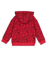 Outerstuff Toddler Red Chicago Bulls Give and Go Pullover Hoodie Sweatpants Set