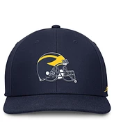 Jordan Men's Navy Michigan Wolverines Dry-fit Pro Adjustable Hat
