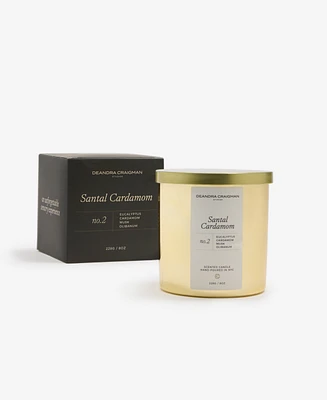 DeAndra Craigman Studios Santal Cardamom Signature Candle & Playlist, 8-Oz.