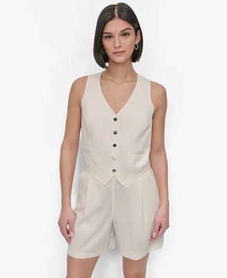 Dkny Women's Vest Romper