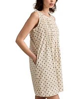 Lucky Brand Women's Textured Pintuck Mini Dress