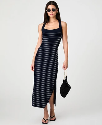 French Connection Women's Striped Bodycon Knit Dress
