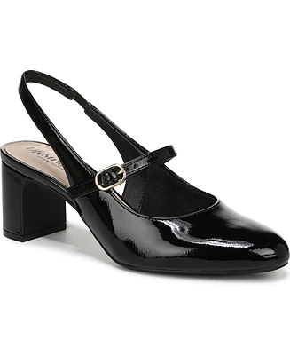 LifeStride Women's Trust Block Heel Mary Jane Slingback Pumps