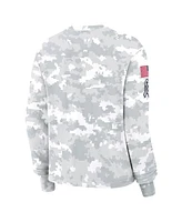 Nike Women's Arctic Camo New York Jets 2024 Salute To Service Long Sleeve T-Shirt
