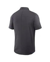 Nike Men's Anthracite West Virginia Mountaineers Primetime Victory Primary Logo Performance Polo Shirt
