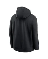 Nike Men's Black Pittsburgh Pirates Logo Club Fleece Pullover Hoodie