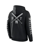 Fanatics Men's Black New York Yankees Big City Legacy Fleece Pullover Hoodie
