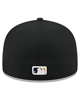 New Era Men's Black Pittsburgh Pirates 2025 Jackie Robinson Day 59FIFTY Fitted Hat