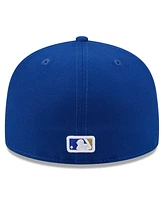 New Era Men's Royal Kansas City Royals 2025 Jackie Robinson Day 59FIFTY Fitted Hat