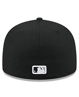 New Era Men's Black Chicago White Sox 2025 Jackie Robinson Day 59FIFTY Fitted Hat