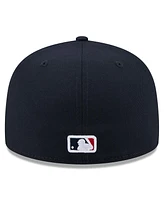 New Era Men's Navy Atlanta Braves 2025 Jackie Robinson Day 59FIFTY Fitted Hat
