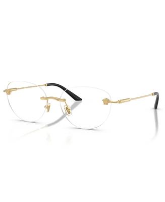 Versace Women's Round Eyeglasses, VE1305