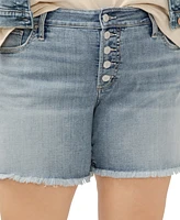 Silver Jeans Co. Plus Mid Rise Boyfriend Shorts