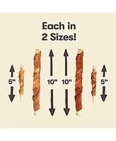 Chicken Hide Twists 6pk - 10in