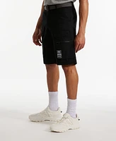 Ecko Unltd Men's Freshen Up Belted Cargo Shorts