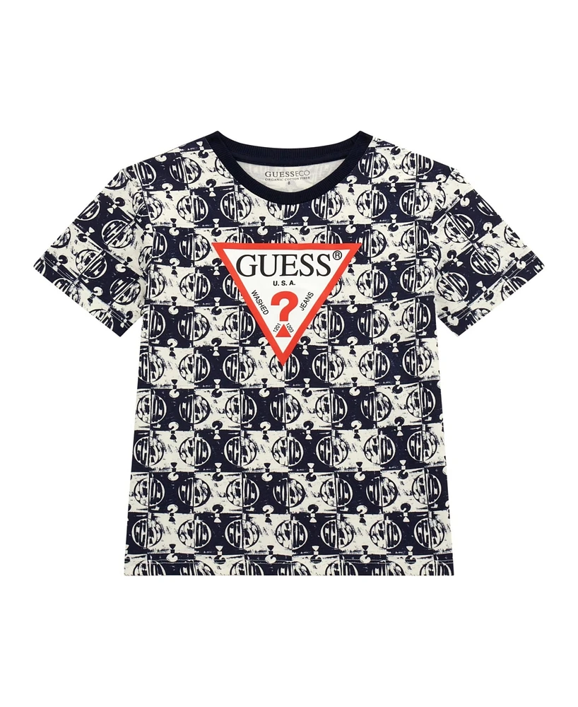 Guess Big Boys Short Sleeve T-Shirt