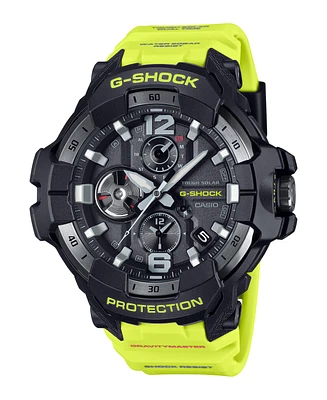 G-Shock Men's Japanese Quartz Yellow Resin Watch, 54.7mm