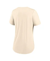 Nike Women's Natural Philadelphia Eagles Rewind Tri-Blend T-Shirt