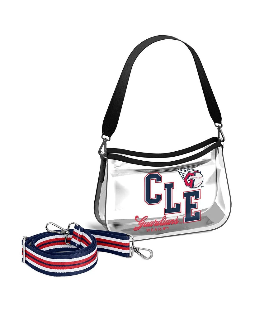 Wear by Erin Andrews Cleveland Guardians Clear Stadium Mini Purse