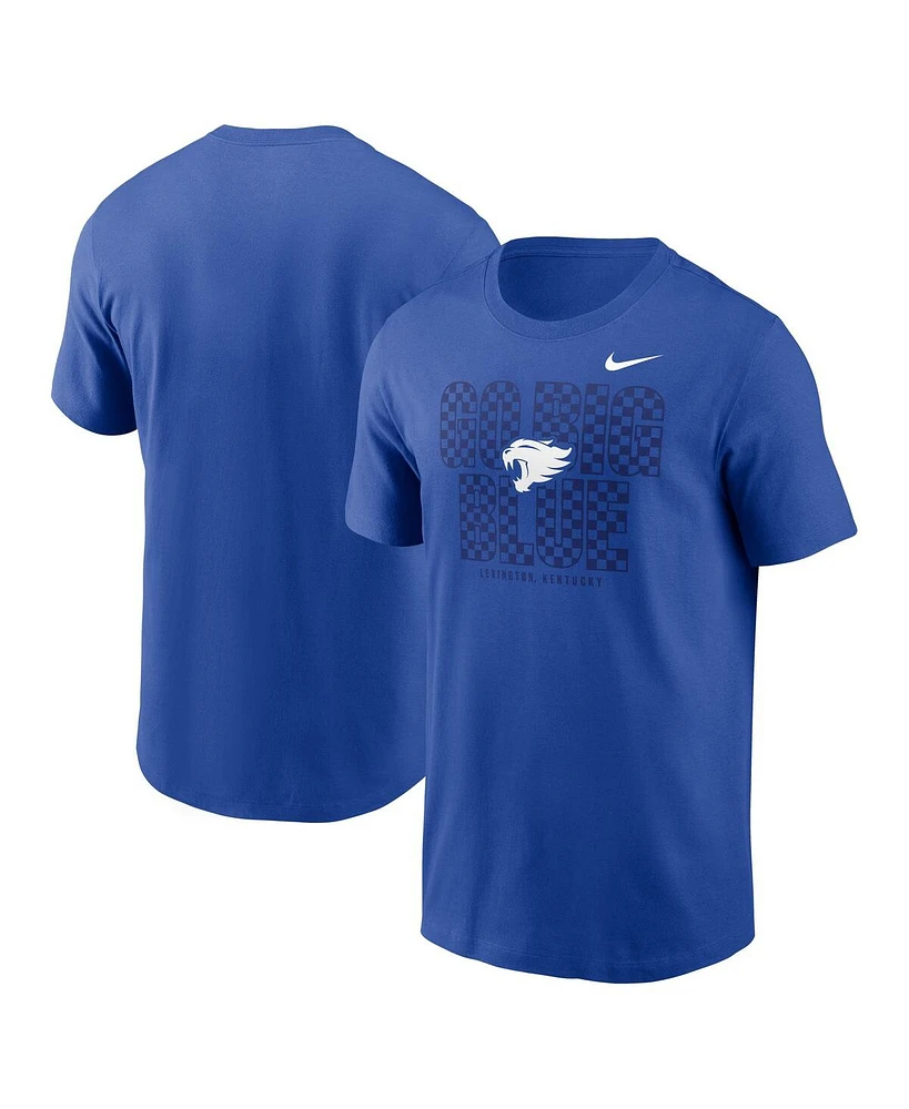 Nike Men's Royal Kentucky Wildcats Campus Local T-Shirt