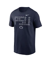 Nike Men's Navy Penn State Nittany Lions Campus Local T-Shirt