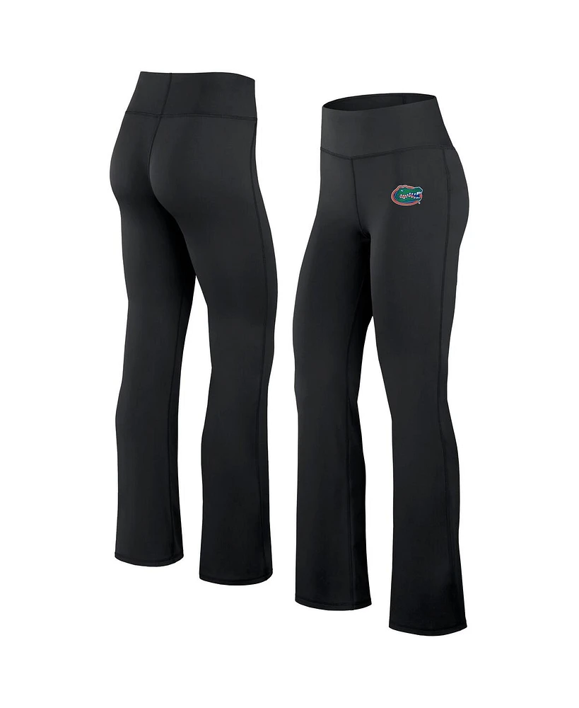 Fanatics Women's Black Florida Gators Training Camp Maxed Out Flare Leggings