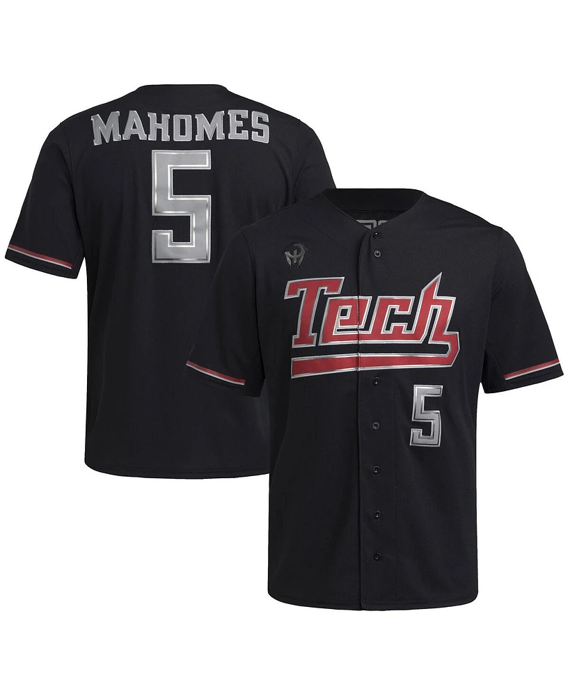 Adidas Men's Patrick Mahomes Texas Tech Red Raiders Replica Baseball Jersey