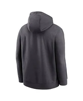 Nike Men's Anthracite Georgia Bulldogs Primetime Club Fleece Pullover Hoodie