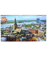 Scenic Spot of the World Sea Port 500 Piece Jigsaw Puzzle