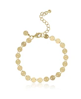 Jessica Simpson Gold-Tone Layered Bracelet Set 4 Piece Set