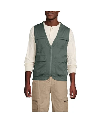 Lands' End Men's Lightweight Utility Vest
