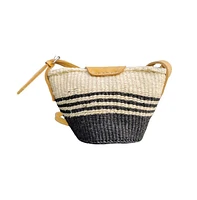 Small Balance Handmade Shoulder Kiondo Small Sisal Crossbody Bag