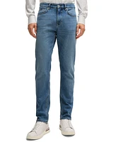 Boss by Hugo Men's Comfort-Stretch Denim Slim-Fit Jeans