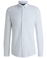 Boss by Hugo Men's Stretch Jersey Slim-Fit Dress Shirt