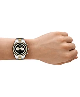 Emporio Armani Men's Chronograph Two-Tone Stainless Steel Bracelet Watch 42mm