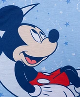 Mickey Mouse Toddler Boy Short Sleeve Tee and Open Leg Pant, 2-Piece Pajama Set