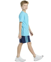 adidas Big Boys Short-Sleeve T-Shirt & Double-Knit Shorts, 2 Piece Set