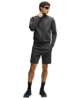 Boss by Hugo Men's Cotton-Blend Zip-Up Jacket