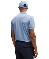 Boss by Hugo Boss Men's Striped Tape Insert Polo Shirt