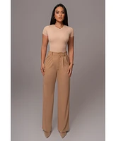 Jluxlabel Women's Classic High Rise Trousers