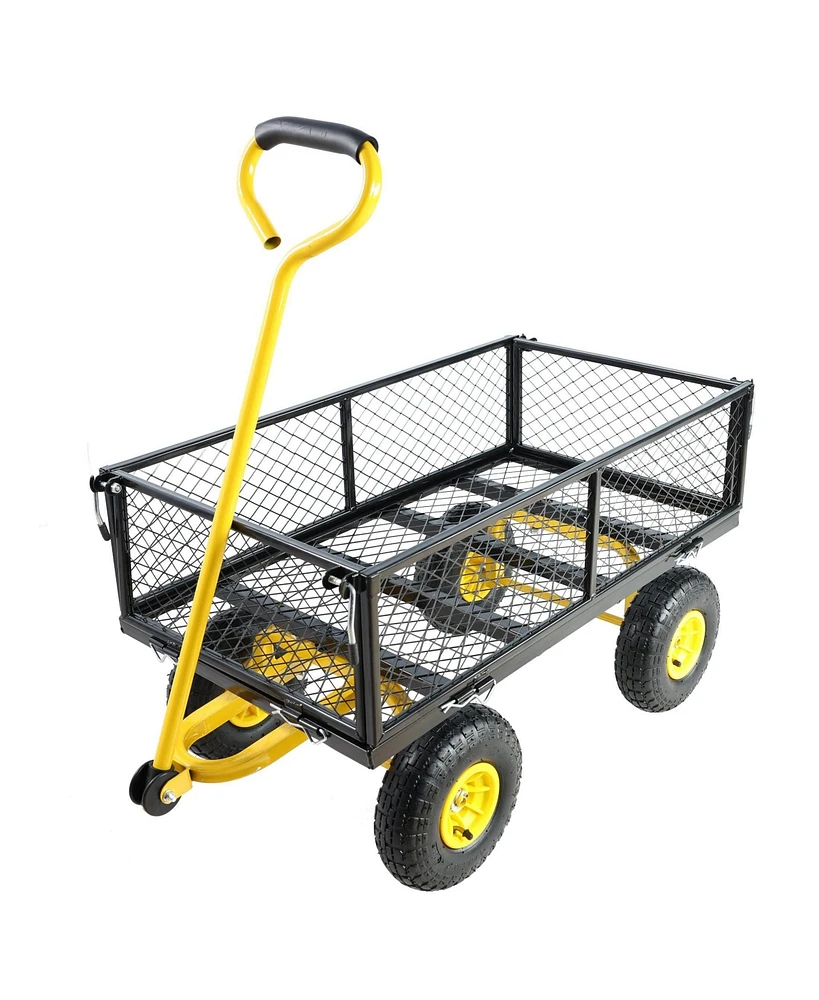 Cart Garden cart trucks make it easier to transport firewood