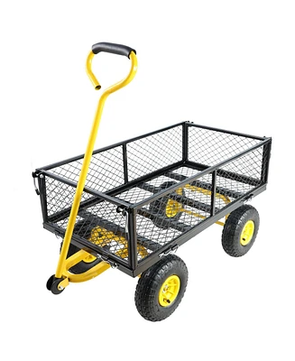 Cart Garden cart trucks make it easier to transport firewood